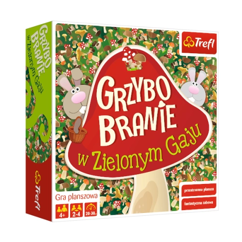 Gra Planszowa Grzybobranie w Zielonym Gaju Trefl 00988